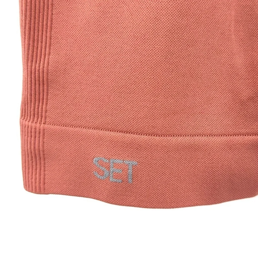Set Active x OUAI LOT Womens Medium Sculptflex Leggings Biker Shorts Yoga Gym
